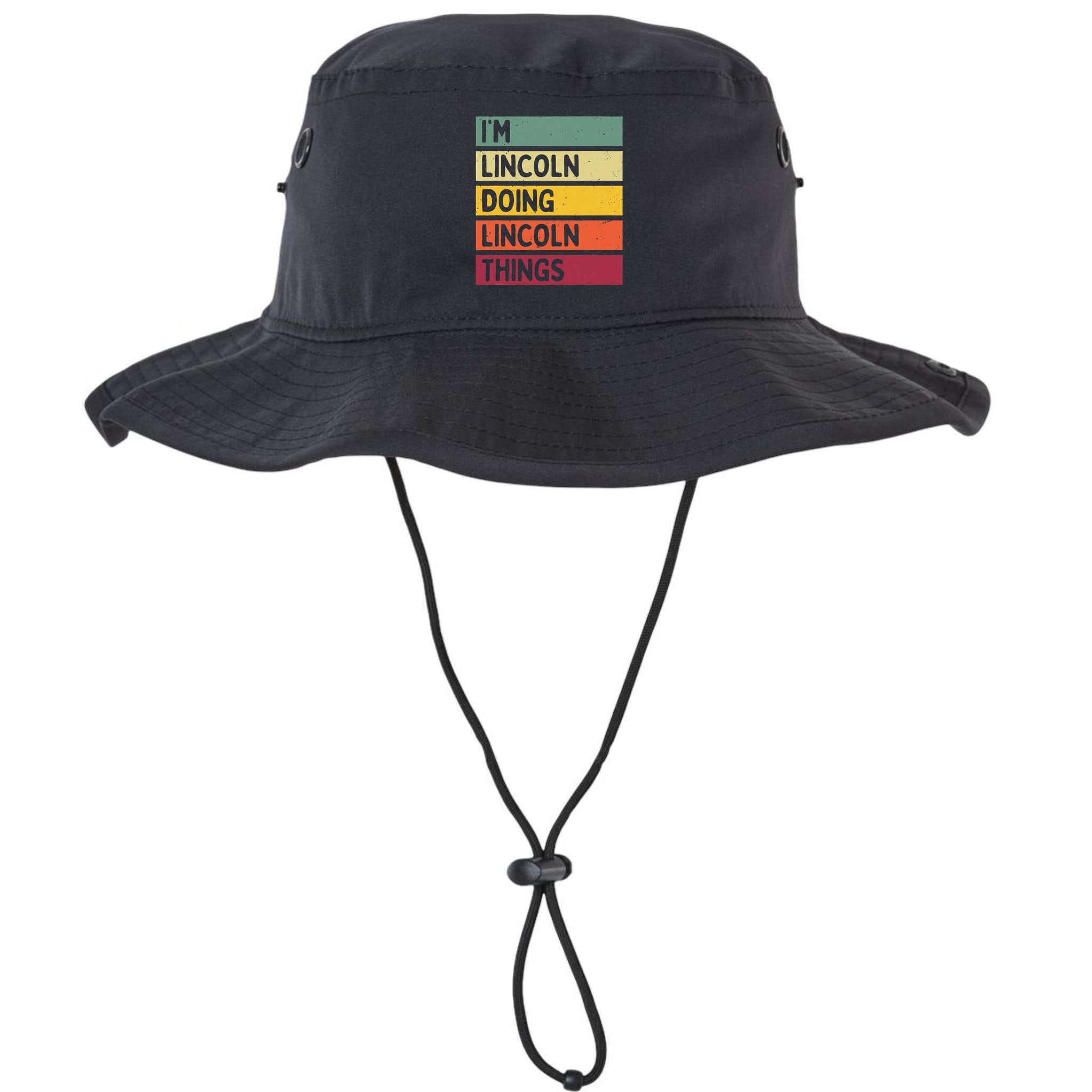 IM Lincoln Doing Lincoln Things Funny Personalized Quote Bucket Hat