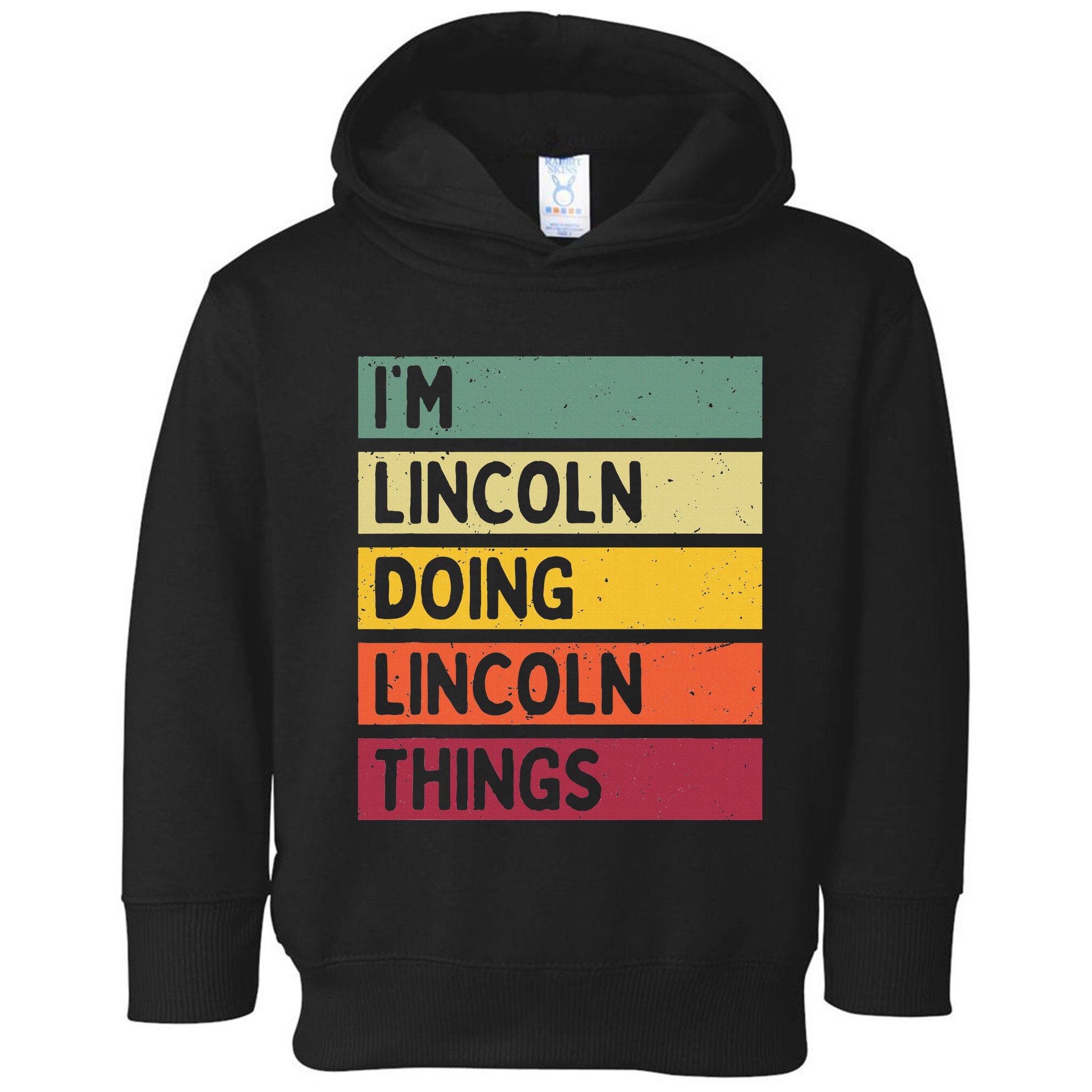 IM Lincoln Doing Lincoln Things Funny Personalized Quote Toddler Hoodie