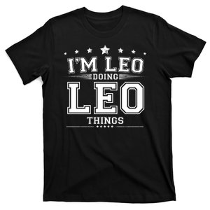 Im Leo Doing Leo Things T-Shirt