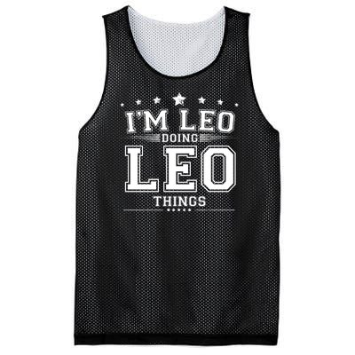 Im Leo Doing Leo Things Mesh Reversible Basketball Jersey Tank