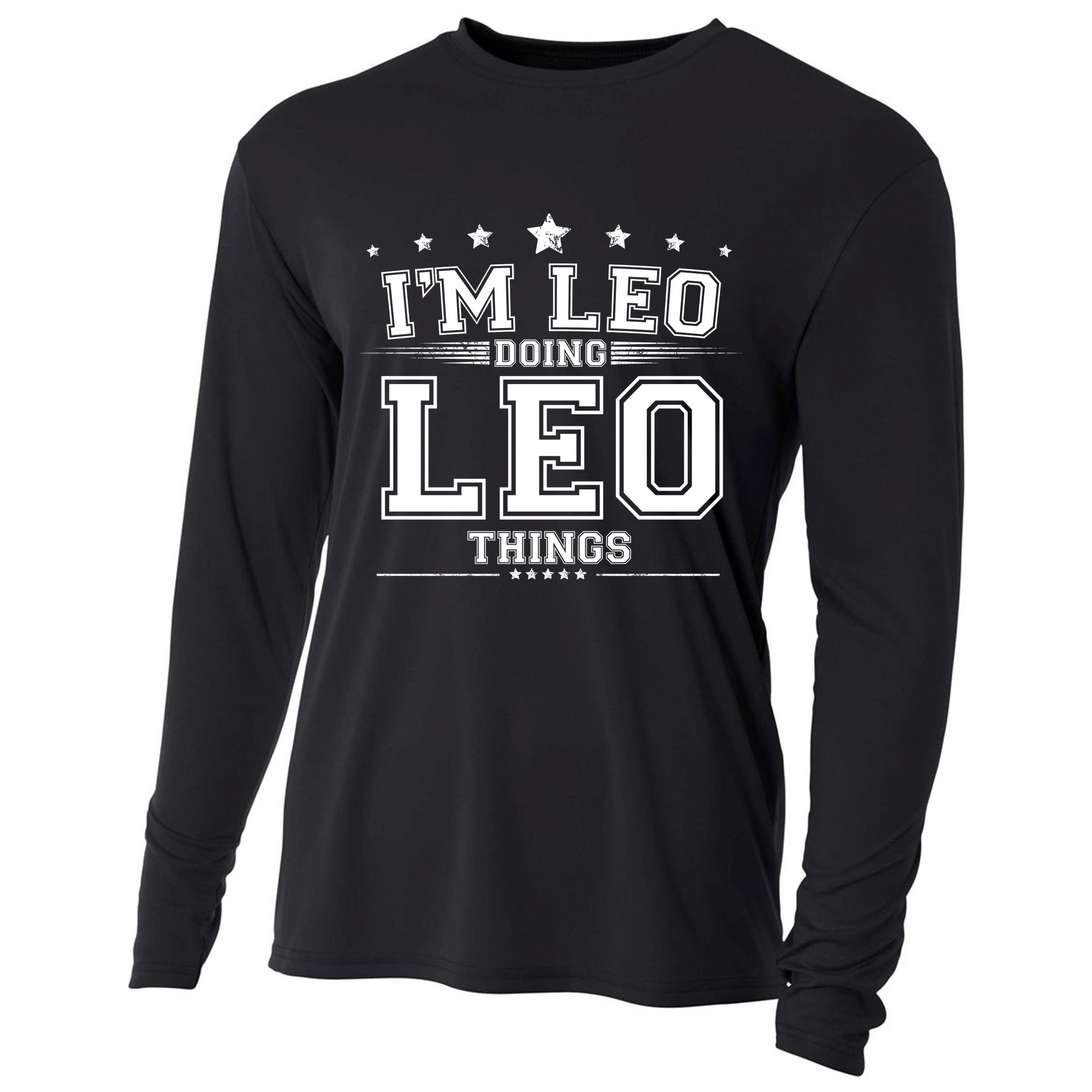 Im Leo Doing Leo Things Cooling Performance Long Sleeve Crew