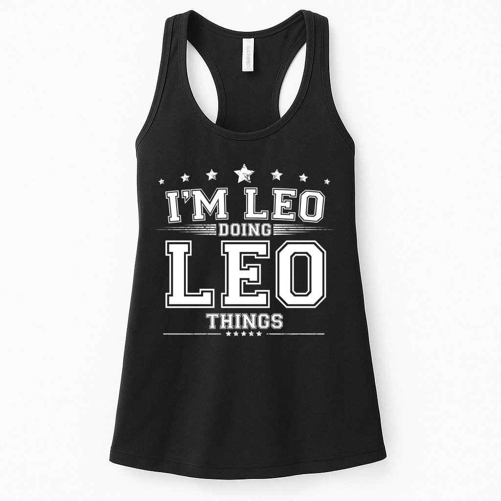 Im Leo Doing Leo Things Womens Tank Top