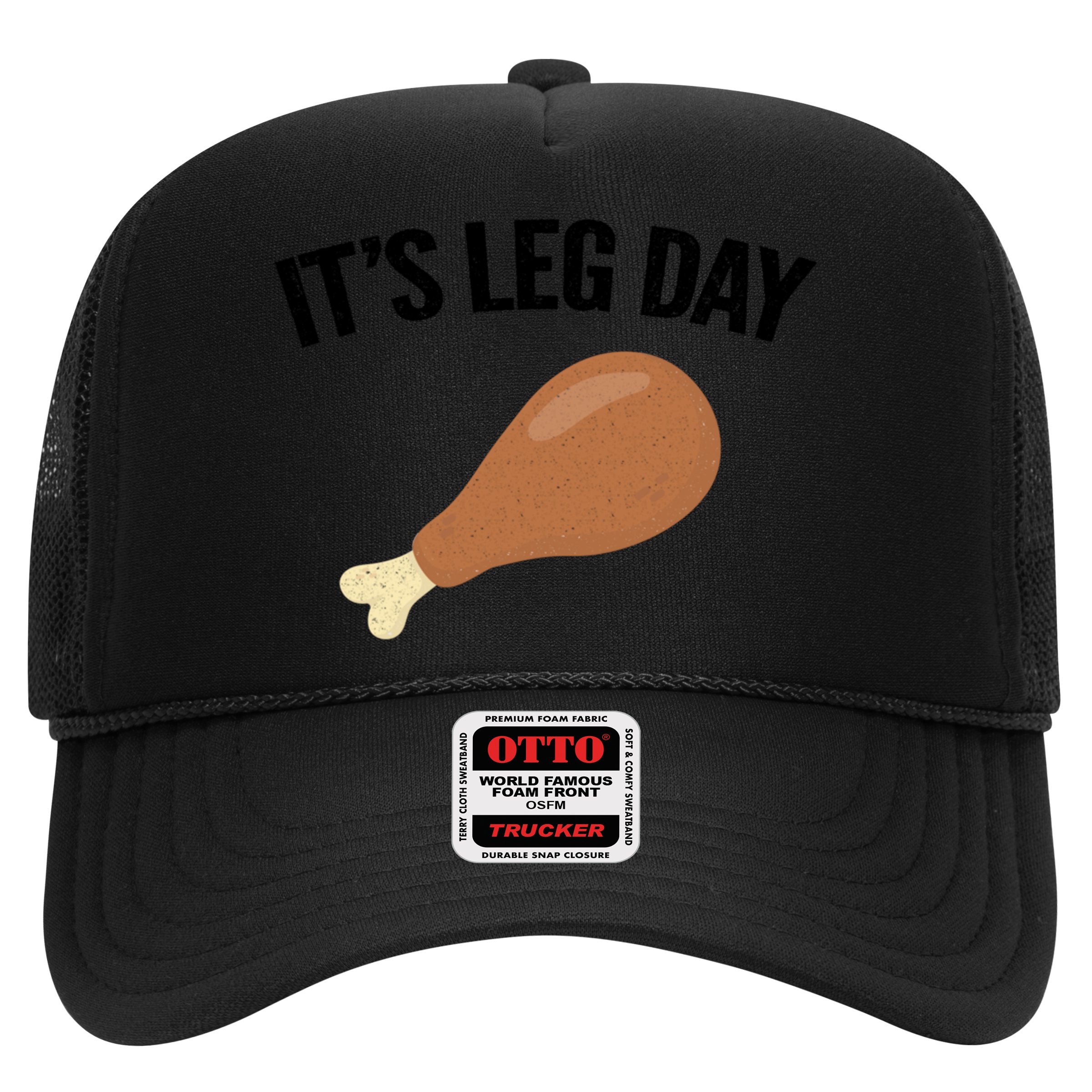 It's Leg Day Hilarious Thanksgiving Turkey Leg Fitness Gift Cute Gift Hat