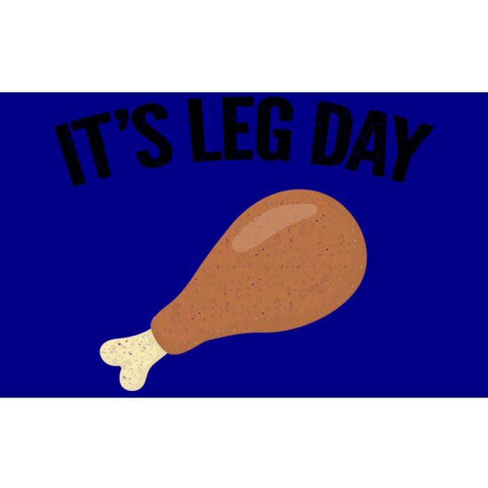 It's Leg Day Hilarious Thanksgiving Turkey Leg Fitness Gift Cute Gift Bumper Sticker