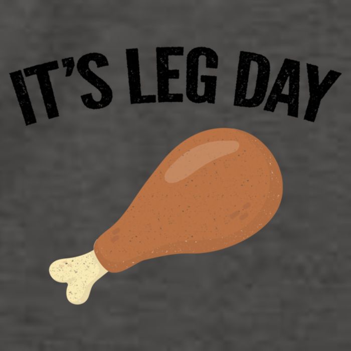 It's Leg Day Hilarious Thanksgiving Turkey Leg Fitness Gift Cute Gift Vector Backpack