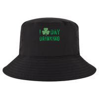 I Love Day Drinking Shamrock Heart Love St Paddy's Day Cool Comfort Performance Bucket Hat