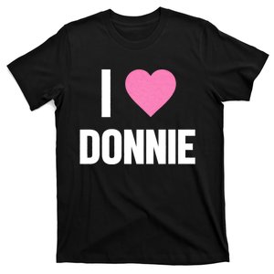 I Love Donnie Heart T-Shirt