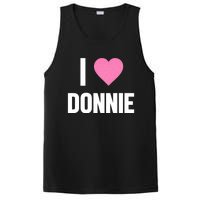 I Love Donnie Heart PosiCharge Competitor Tank