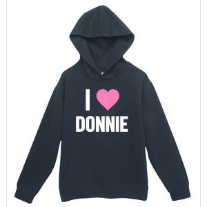 I Love Donnie Heart Urban Pullover Hoodie