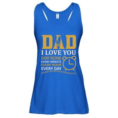 I Love Dad Great Gift Ladies Essential Flowy Tank