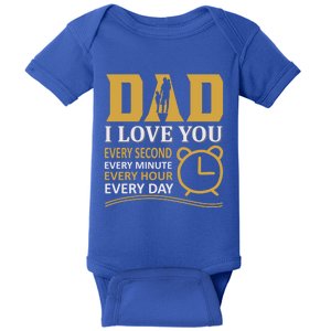 I Love Dad Great Gift Baby Bodysuit