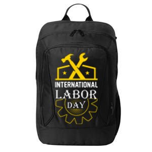 International Labor Day 2024 Celebration Graphic City Backpack