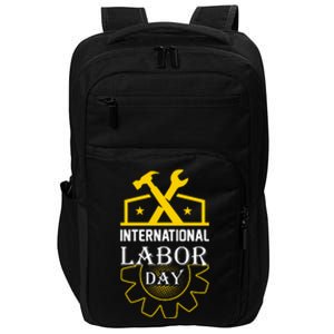 International Labor Day 2024 Celebration Graphic Impact Tech Backpack