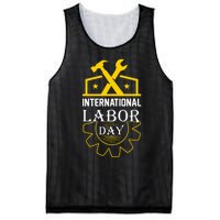 International Labor Day 2024 Celebration Graphic Mesh Reversible Basketball Jersey Tank