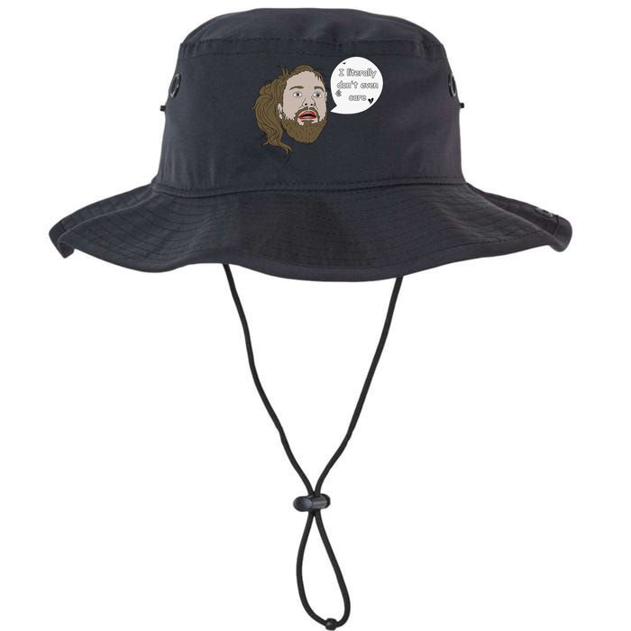 I Literally Don't Even Care Funny Quote Legacy Cool Fit Booney Bucket Hat