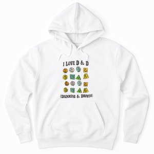 I Love DnD Drinking And Driving Hoodie