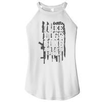 I Like Dogs Guns And Maybe 3 People Funny Usa Gun Lover Women's Perfect Tri Rocker Tank