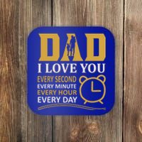 I Love Dad Gift Coaster