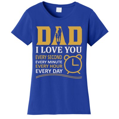 I Love Dad Gift Women's T-Shirt