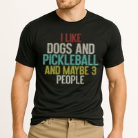 I Like Dogs And Pickleball And Maybe 3 People Cooling Performance Crew T-Shirt