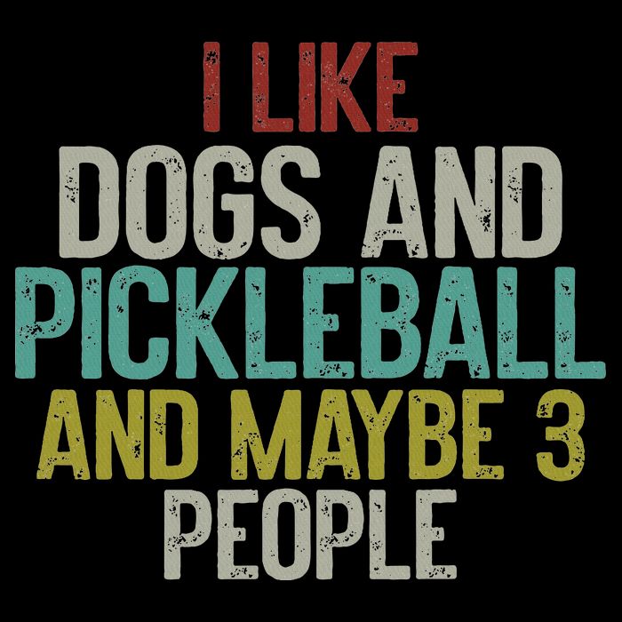 I Like Dogs And Pickleball And Maybe 3 People Cooling Performance Crew T-Shirt