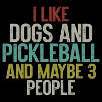 I Like Dogs And Pickleball And Maybe 3 People Impact Tech Backpack