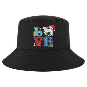 I Love Dog Curlycoated Retriever Christmas Gift Cool Comfort Performance Bucket Hat