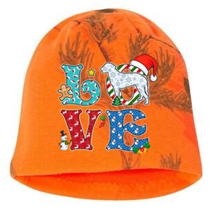 I Love Dog Curlycoated Retriever Christmas Gift Kati - Camo Knit Beanie