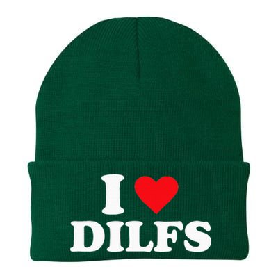 I Love Dilfs Knit Cap Winter Beanie