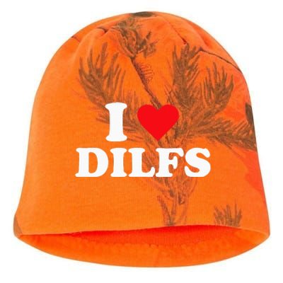 I Love Dilfs Kati - Camo Knit Beanie