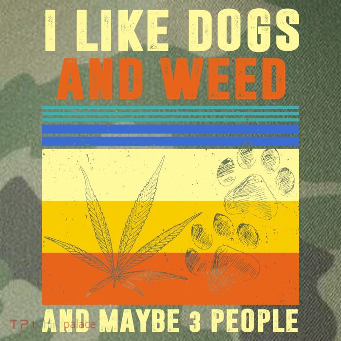 I Like Dogs And Weed And Maybe 3 People Legacy Tie Dye Trucker Hat