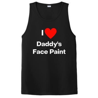 I Love Daddys Face Paint Meaningful Gift PosiCharge Competitor Tank