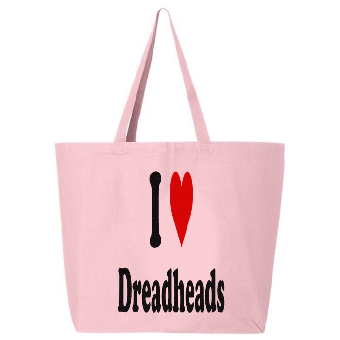 I Love Dreadheads I Heart Dreadheads 25L Jumbo Tote