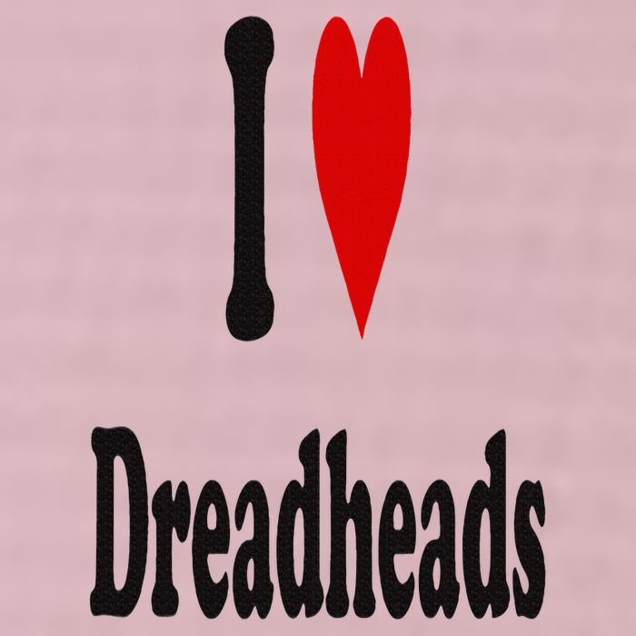 I Love Dreadheads I Heart Dreadheads 25L Jumbo Tote