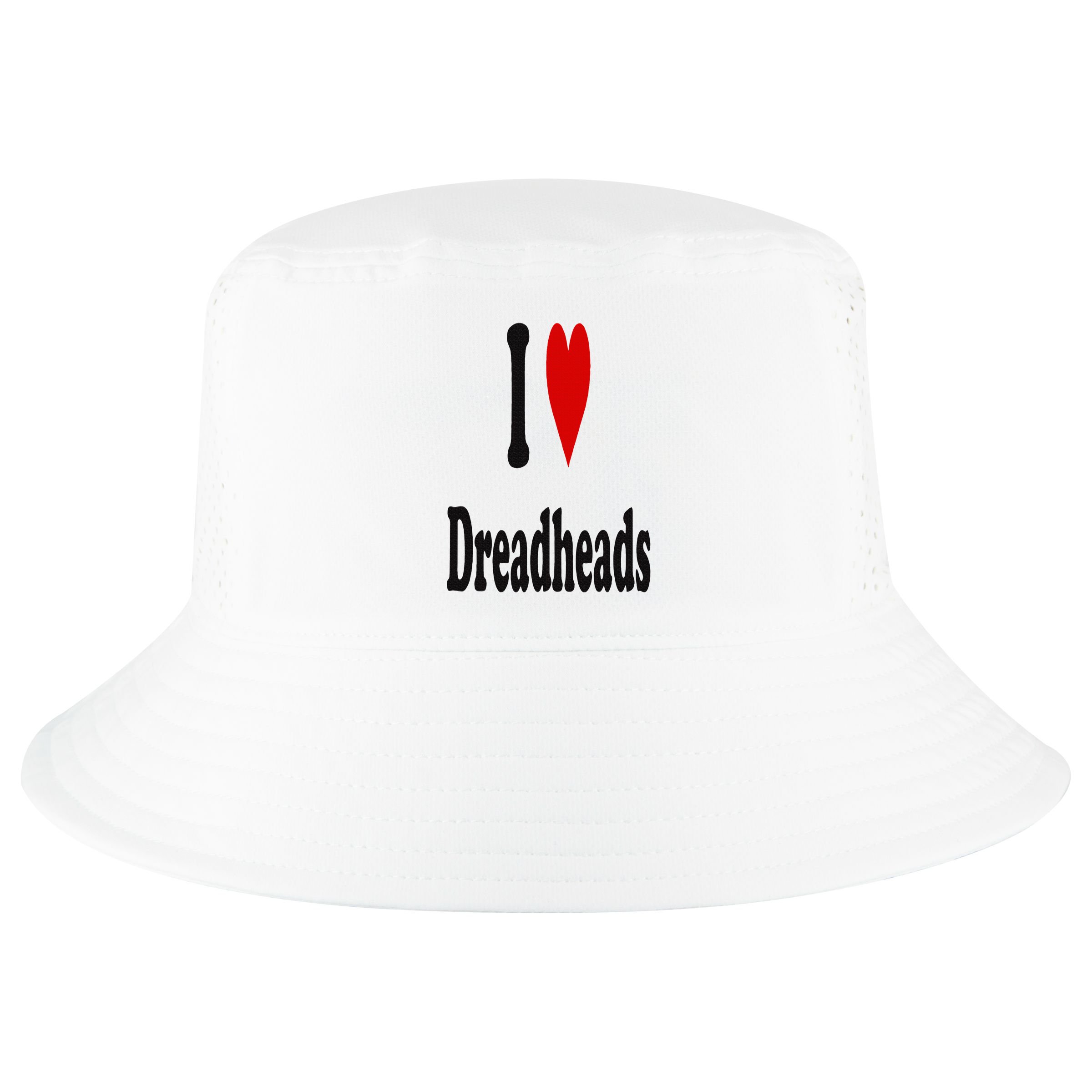 I Love Dreadheads I Heart Dreadheads Cool Comfort Performance Bucket Hat
