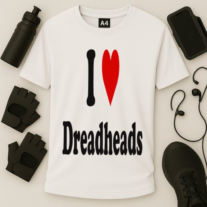 I Love Dreadheads I Heart Dreadheads Cooling Performance Crew T-Shirt
