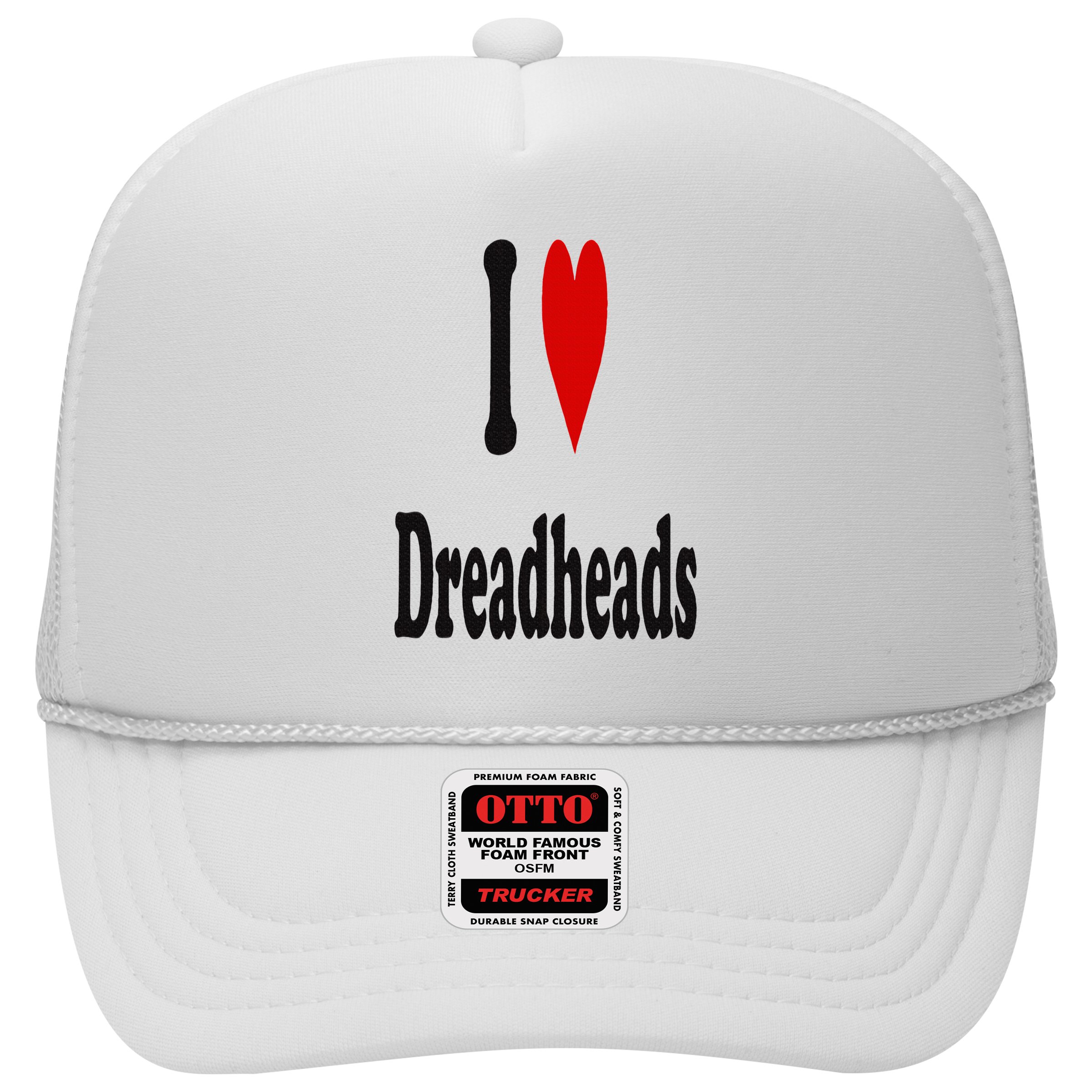 I Love Dreadheads I Heart Dreadheads Hat