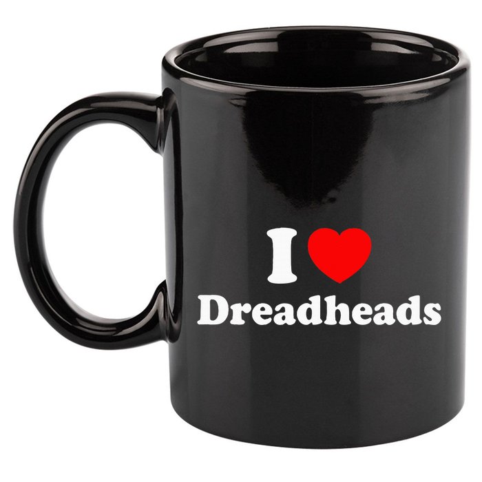 I Love Dreadheads 11oz C Handle Ceramic Mug