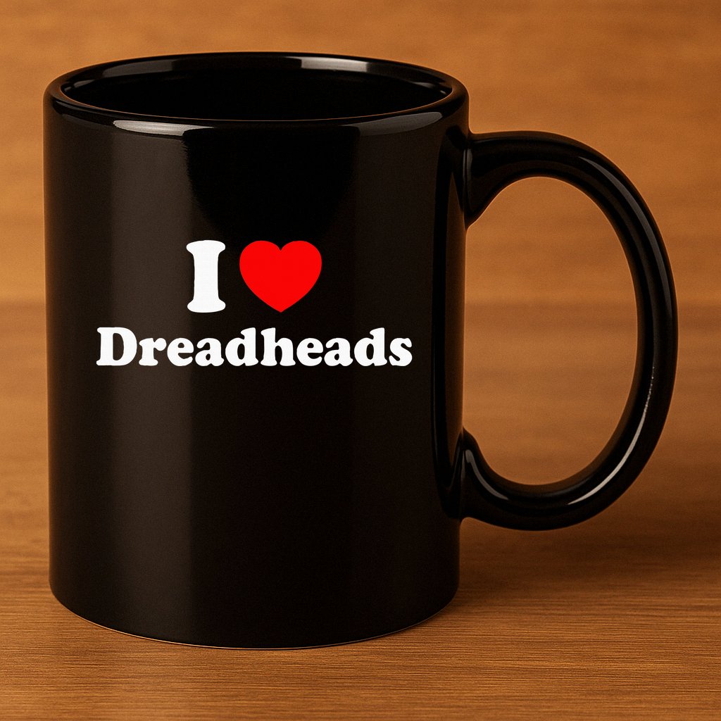 I Love Dreadheads 11oz C Handle Ceramic Mug
