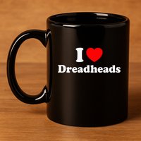 I Love Dreadheads 11oz C Handle Ceramic Mug
