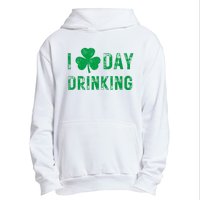 I Love Day Drinking Shamrock Heart Love St PaddyS Day Urban Pullover Hoodie