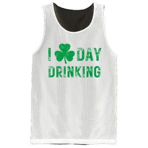 I Love Day Drinking Shamrock Heart Love St PaddyS Day Mesh Reversible Basketball Jersey Tank