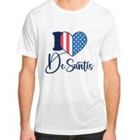 I Love DeSantis Ron DeSantis 24 American Heart Flag Adult ChromaSoft Performance T-Shirt