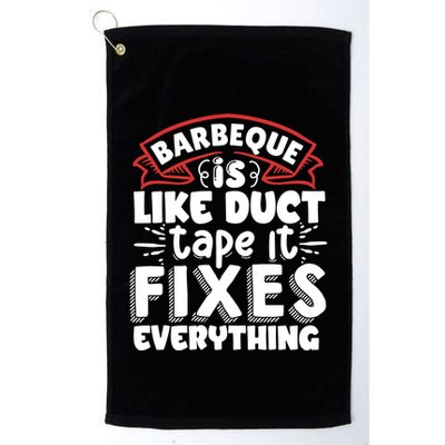 Is Like Duct Tape It Fixes Everything Bbq Gift Golf Towel