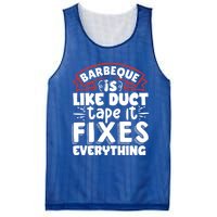 Is Like Duct Tape It Fixes Everything Bbq Gift Mesh Reversible Basketball Jersey Tank