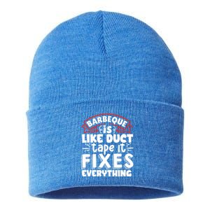 Is Like Duct Tape It Fixes Everything Bbq Gift Sustainable Knit Beanie