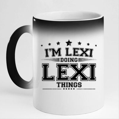 Im Lexi Doing Lexi Things 11oz Black Color Changing Mug