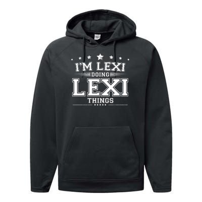 Im Lexi Doing Lexi Things Performance Fleece Hoodie