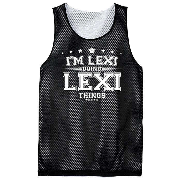 Im Lexi Doing Lexi Things Mesh Reversible Basketball Jersey Tank