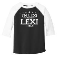 Im Lexi Doing Lexi Things Toddler Fine Jersey T-Shirt